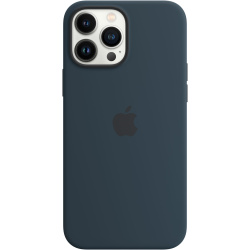 iPhone 13 Pro Max Silicone Case Abyss Blue