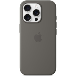 iPhone 16 Pro Max Silicone Stone Gray