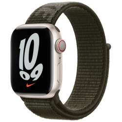 Sport Loop Nike Black/Summit White 44mm t/m 49mm