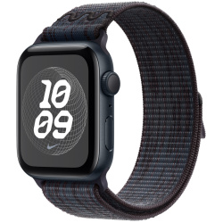 Sport Loop Black/Blue Nike 44mm t/m 49mm