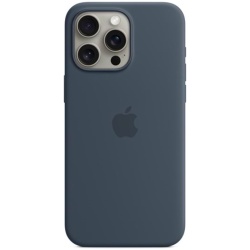 iPhone 15 Pro Max Silicone Storm Blue
