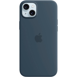 iPhone 15 Silicone Storm Blue