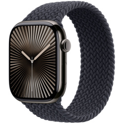 Braided Solo Loop Charcoal Size 2 38mm t/m 42mm