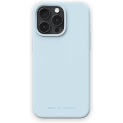 iPhone 15 Pro Max Silicone Case Light Blue